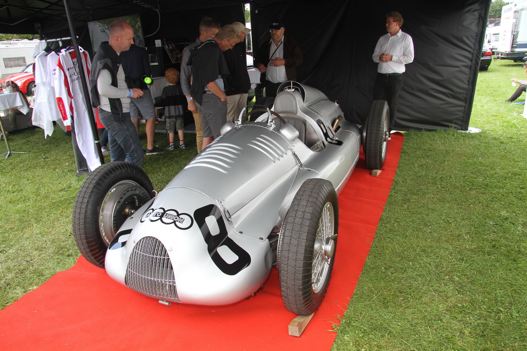 En sand historisk perle fra før 2. verdenskrig da Auto Union sammen med Mercedes var toppen af poppen.
(Foto: Motorsporten.dk)